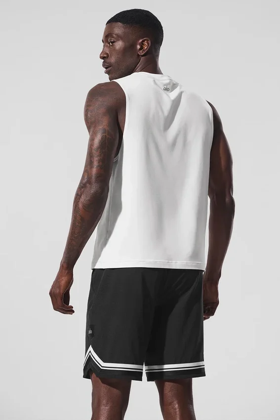 Camiseta de tirantes Conquer Muscle - Blanco