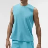 Camiseta de tirantes Conquer Muscle - Blue Breeze