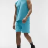 Camiseta de tirantes Conquer Muscle - Blue Breeze