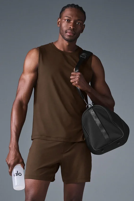 Camiseta de tirantes Conquer Muscle - Espresso