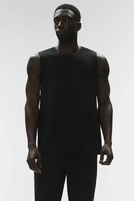 Camiseta de tirantes Conquer Muscle - Negro