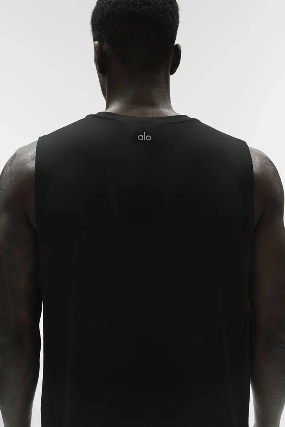 Camiseta de tirantes Conquer Muscle - Negro