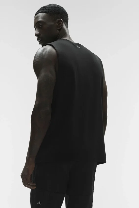 Camiseta de tirantes Conquer Muscle - Negro