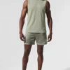 Camiseta de tirantes Conquer Muscle - Piedra caliza