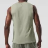 Camiseta de tirantes Conquer Muscle - Piedra caliza