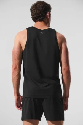 Camiseta de tirantes Conquer – Negro