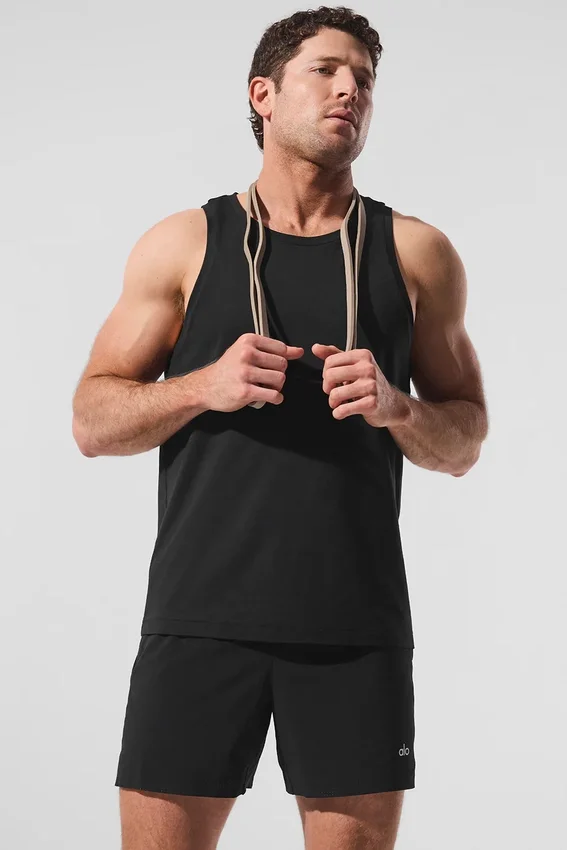Camiseta de tirantes Conquer - Negro