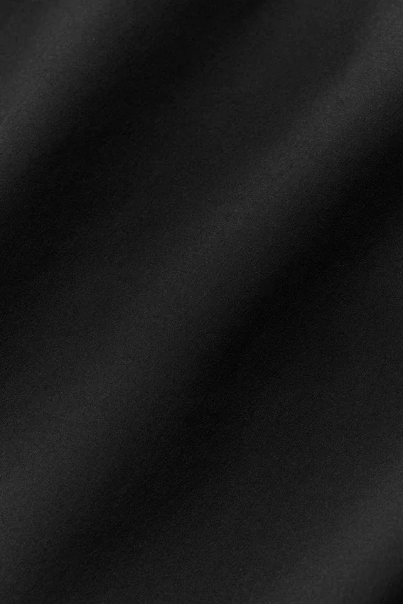 Camiseta de tirantes corta «Connection» — Negro
