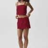 Camiseta de tirantes corta «Connection» - Rojo «Summer Romance»