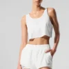Camiseta de tirantes corta Sport Star - Blanco