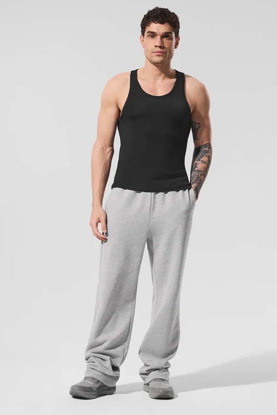 Camiseta de tirantes de modal de uso diario - Negro