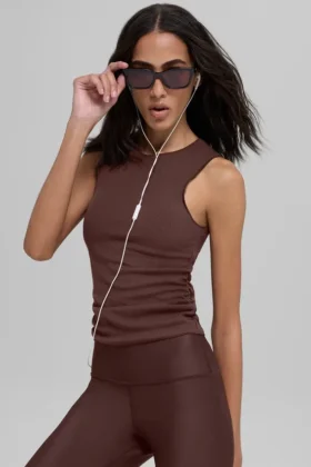 Camiseta de tirantes En Pointe - Brownstone