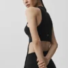 Camiseta de tirantes Flaunt de Bienestar Rib - Negro
