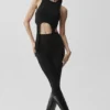 Camiseta de tirantes Flaunt de Bienestar Rib - Negro