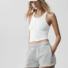 Camiseta de tirantes Goddess Ribbed Go-To - Blanco
