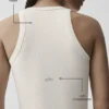 Camiseta de tirantes Goddess Ribbed Go-To - Marfil