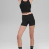 Camiseta de tirantes «Goddess Ribbed Go-To» - Negro