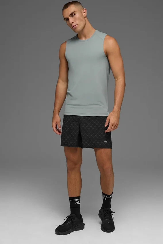 Camiseta de tirantes Idol Muscle - Gris lunar