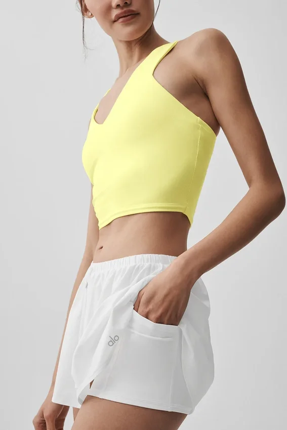 Camiseta de tirantes Real Bra con sostén integrado Airbrush - Sunshine