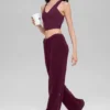 Camiseta de tirantes Real Bra con sujetador integrado y efecto Airbrush - Burgundy