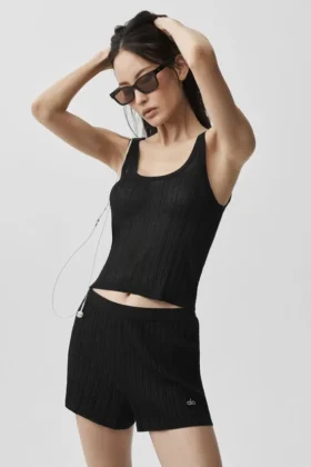 Camiseta de tirantes Sweater Sunlit - Negro