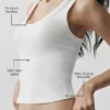 Camiseta de tirantes Timeless - Blanco