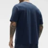 Camiseta Essential de manga corta estilo urbano - Azul marino