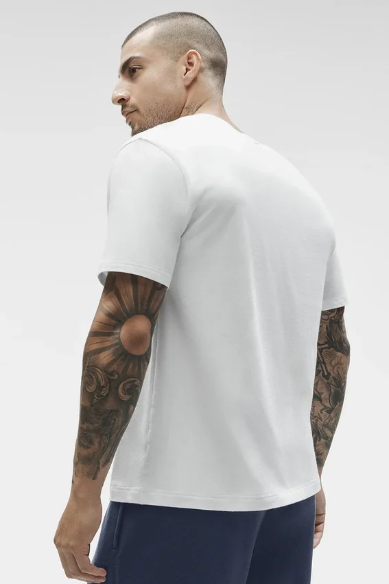 Camiseta Essential de manga corta estilo urbano - Blanco