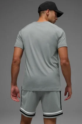 Camiseta Raglan de Triumph – Gris Lunar