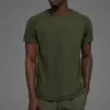 Camiseta Raglan de Triumph - Verde oliva