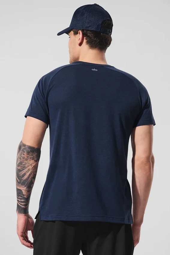 Camiseta raglán Triumph - Azul marino