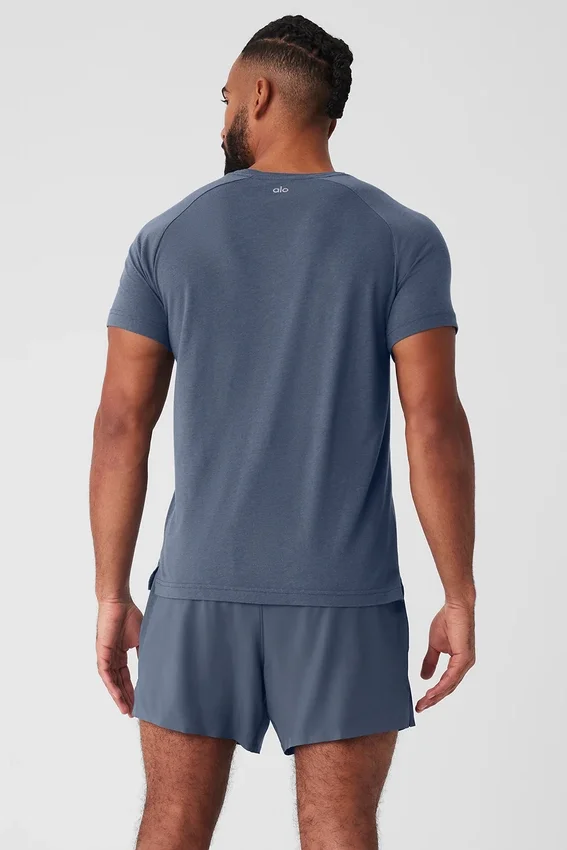 Camiseta raglán Triumph - Bluestone
