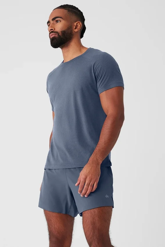 Camiseta raglán Triumph - Bluestone