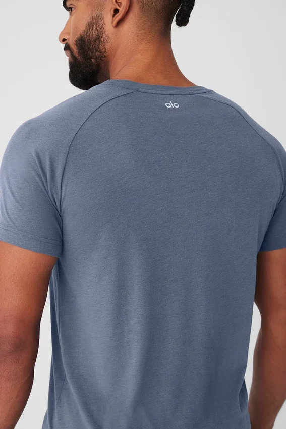 Camiseta raglán Triumph - Bluestone