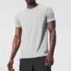 Camiseta raglán Triumph - Gris jaspeado deportivo