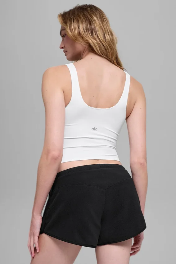 Camiseta sin mangas Alo Softsculpt Precision - Blanco