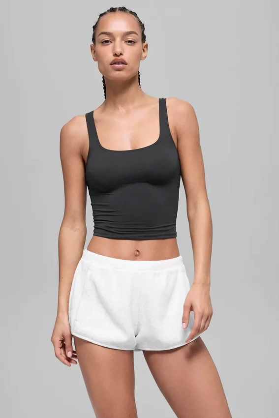 Camiseta sin mangas Alo Softsculpt Precision - Negro