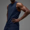Camiseta sin mangas Alo Vapor Muscle Tank - Navy