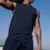 Camiseta sin mangas Alo Vapor Muscle Tank - Navy
