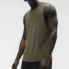 Camiseta sin mangas Alo Vapor Muscle Tank - Olive Tree