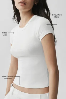 Camiseta Timeless – Blanco