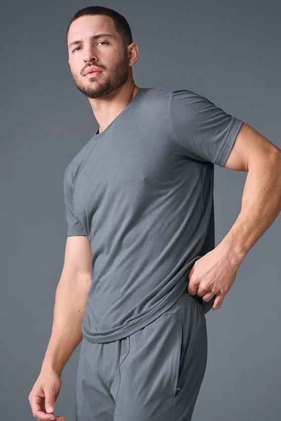 Camiseta Triumph - Gris acero