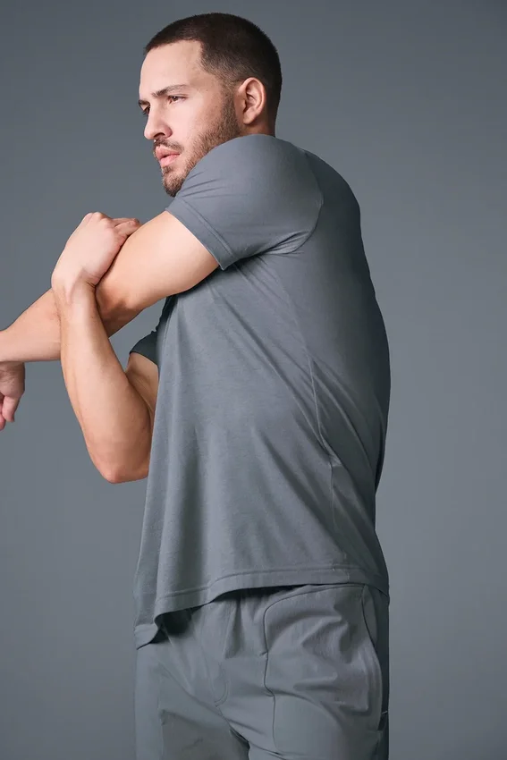 Camiseta Triumph - Gris acero