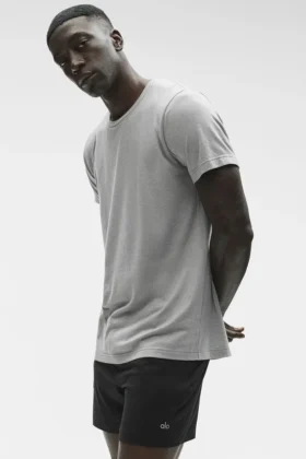 Camiseta Triumph - Gris jaspeado deportivo