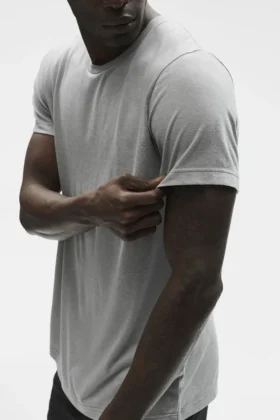Camiseta Triumph – Gris jaspeado deportivo