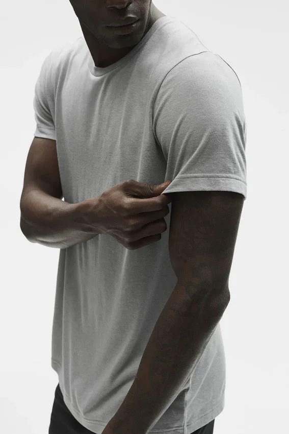 Camiseta Triumph - Gris jaspeado deportivo