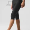 Capri Divine High-Waist Airlift con malla - Negro