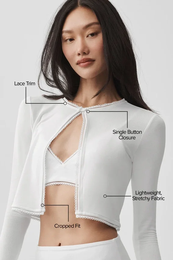 Cardigan Affection - Blanco