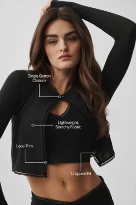 Cardigan Affection – Negro
