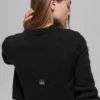 Cardigan corto New Class de lana y cachemira - Negro